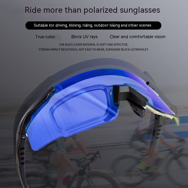 Cylindrical Bicycle Glasses For Riding