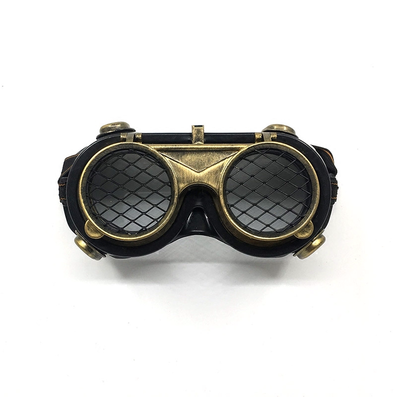 Industrial Retro Steampunk Steampunk Net Glasses Lens Goggles Goggles