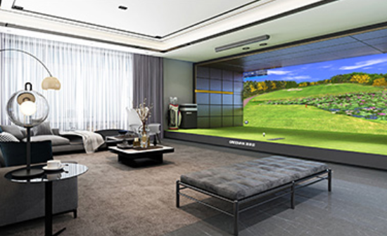 full-set-of-indoor-golf-simulator-home-theater-conference-system