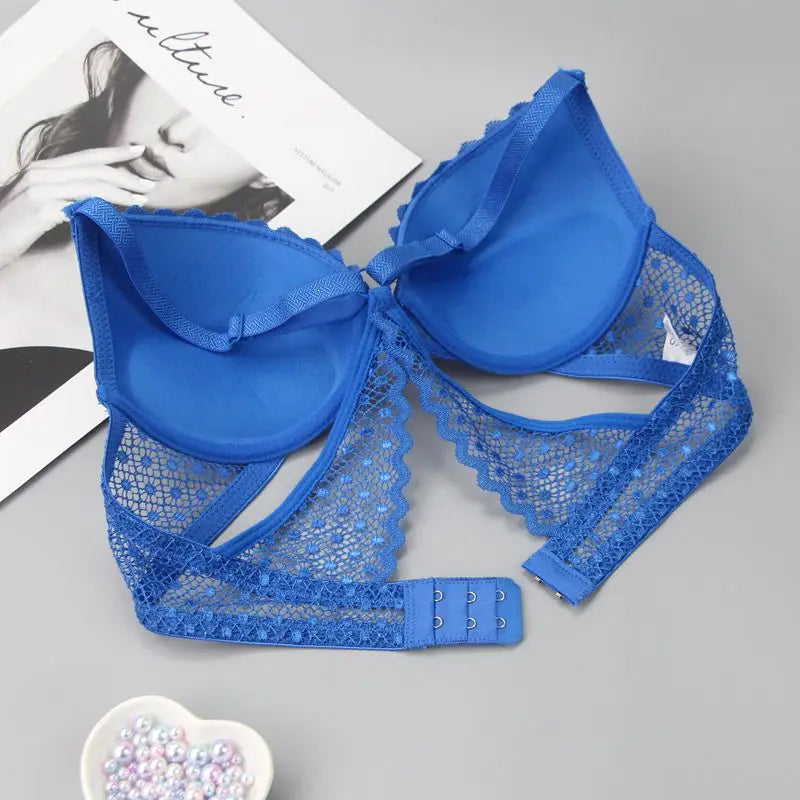 Lace Bra Set with Thong: Sexy Intimate Lingerie