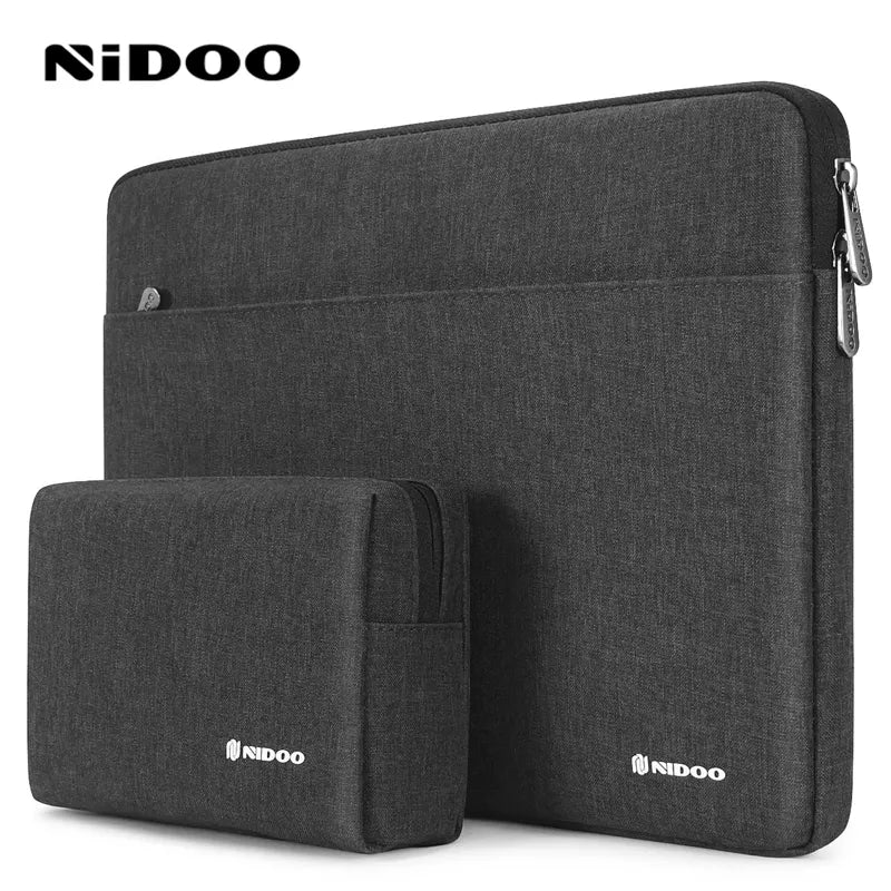 NIDOO Waterproof Laptop Sleeve Bag 13 14 15.6 Inch Cover For MacBook Air Pro M1 13 Xiaomi Notebook Computer Case Accessory Bag