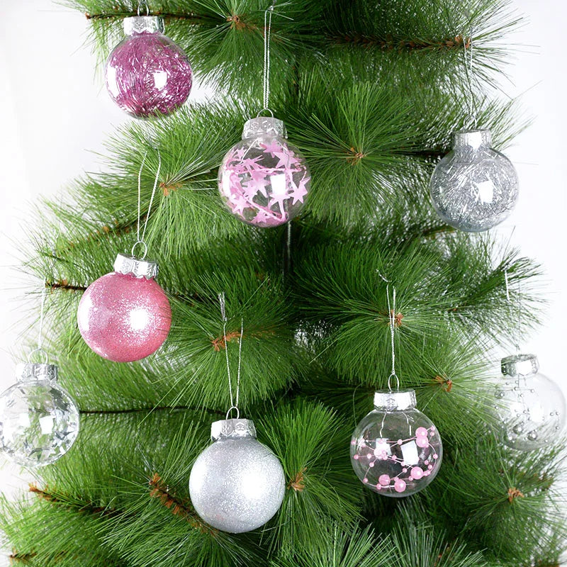 24pcs 6cm Christmas Balls Xmas Tree Hanging Ornaments Ball Christmas Decorations for Home Navidad New Year 2022 Gift Pendant