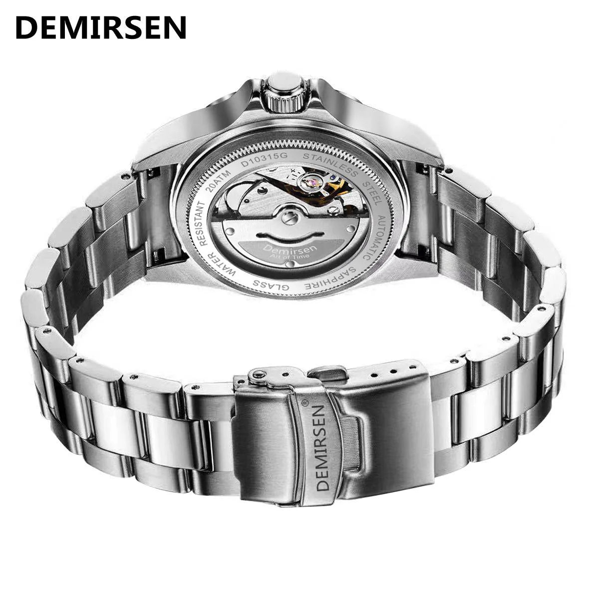 Demirsen Pink Stainless Steel Automatic Watch