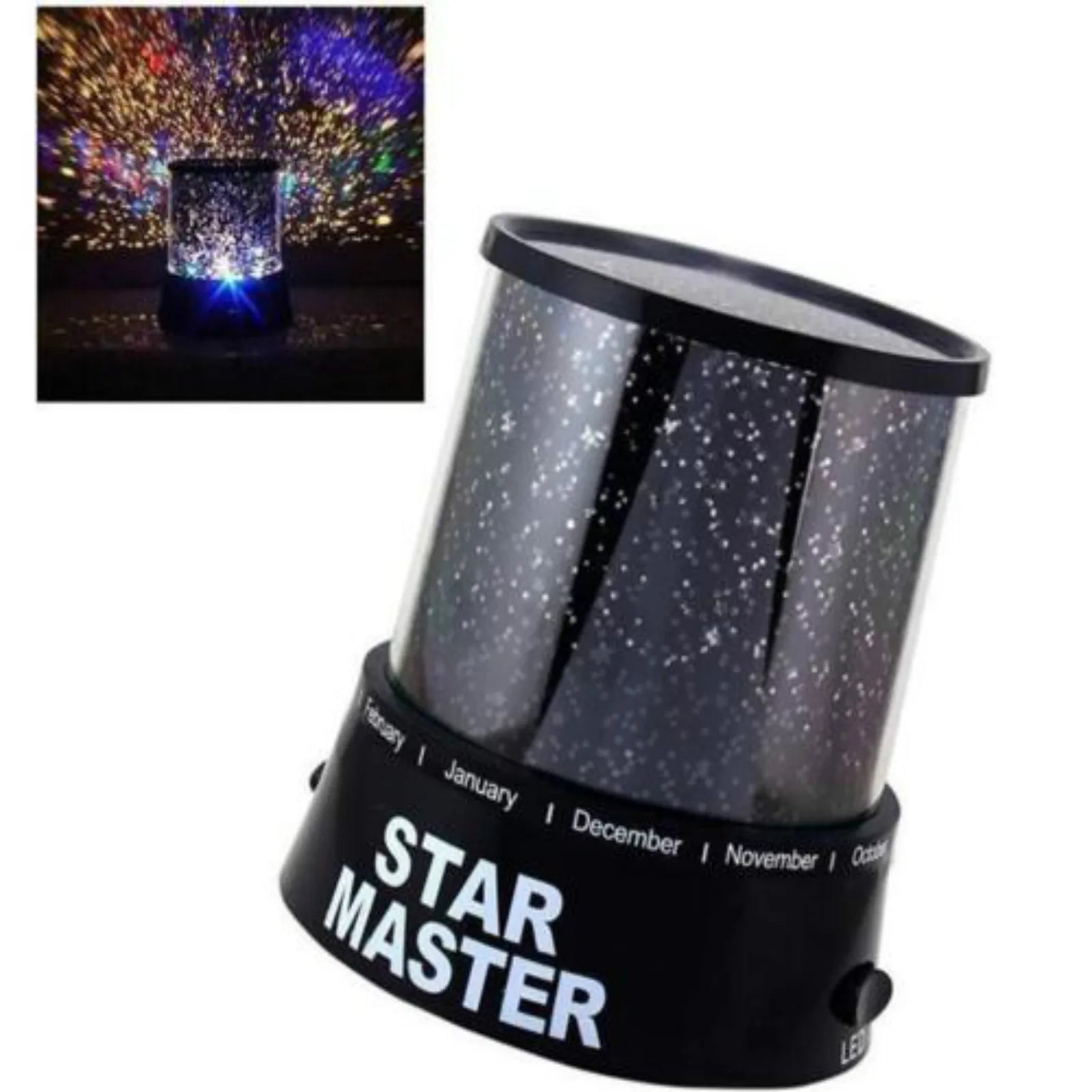 LED Starry Sky Night Light Projector for Kids