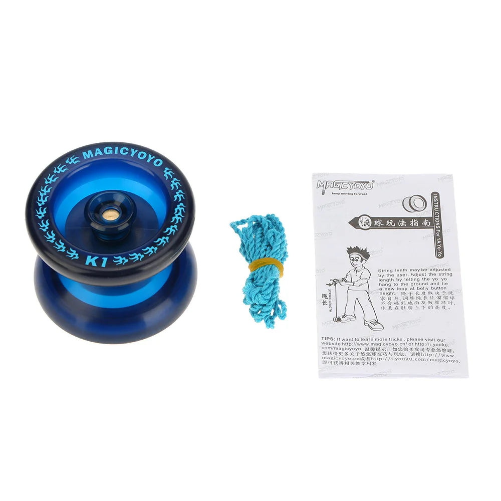 Classic Yoyo: Professional K1 Spin Aluminum Alloy, 8 Ball KK Bearing