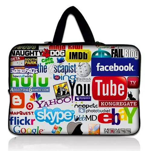 Universal 7 10 11.6 13 14 15 17 Portable Laptop Bag Carry Cases Sleeve Netbook Cover Pouch 13.3 15.4 15.6 Computer Accessories