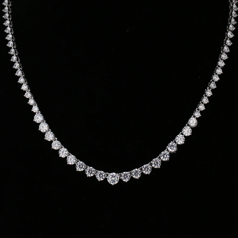 EMMAYA AAA Zircon Round CZ Crystal Necklace