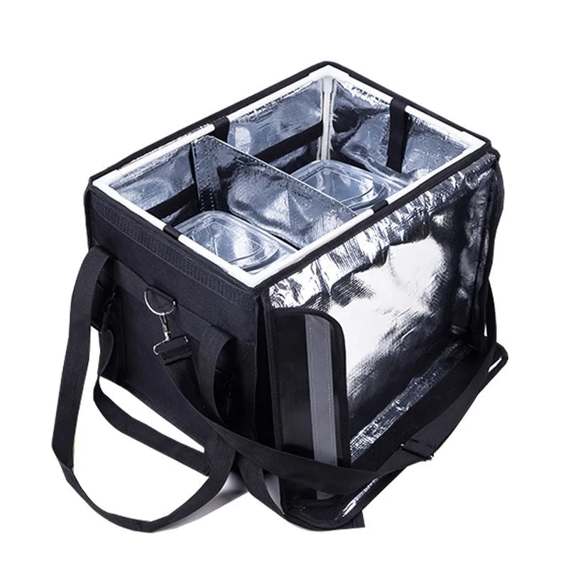 Camping Supplies Picnic Basket Cooler Bag Portable Travel Thermal Food  Beach Container Insulated Tableware Handbag Lunch Box