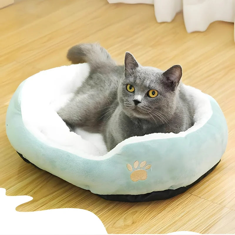 Cozy Washable Pet Bed for Dogs and Cats