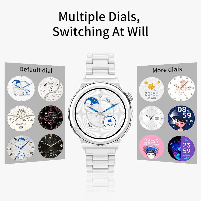 LIGE Smart Watch with NFC and AMOLED Display