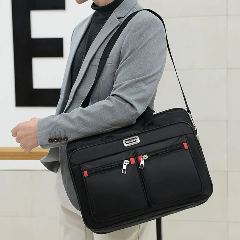 Men Laptop Bag With Shoulder Strap Travel Business Briefcase Bag Casual Shoulder Messenger Bags Office Handbag