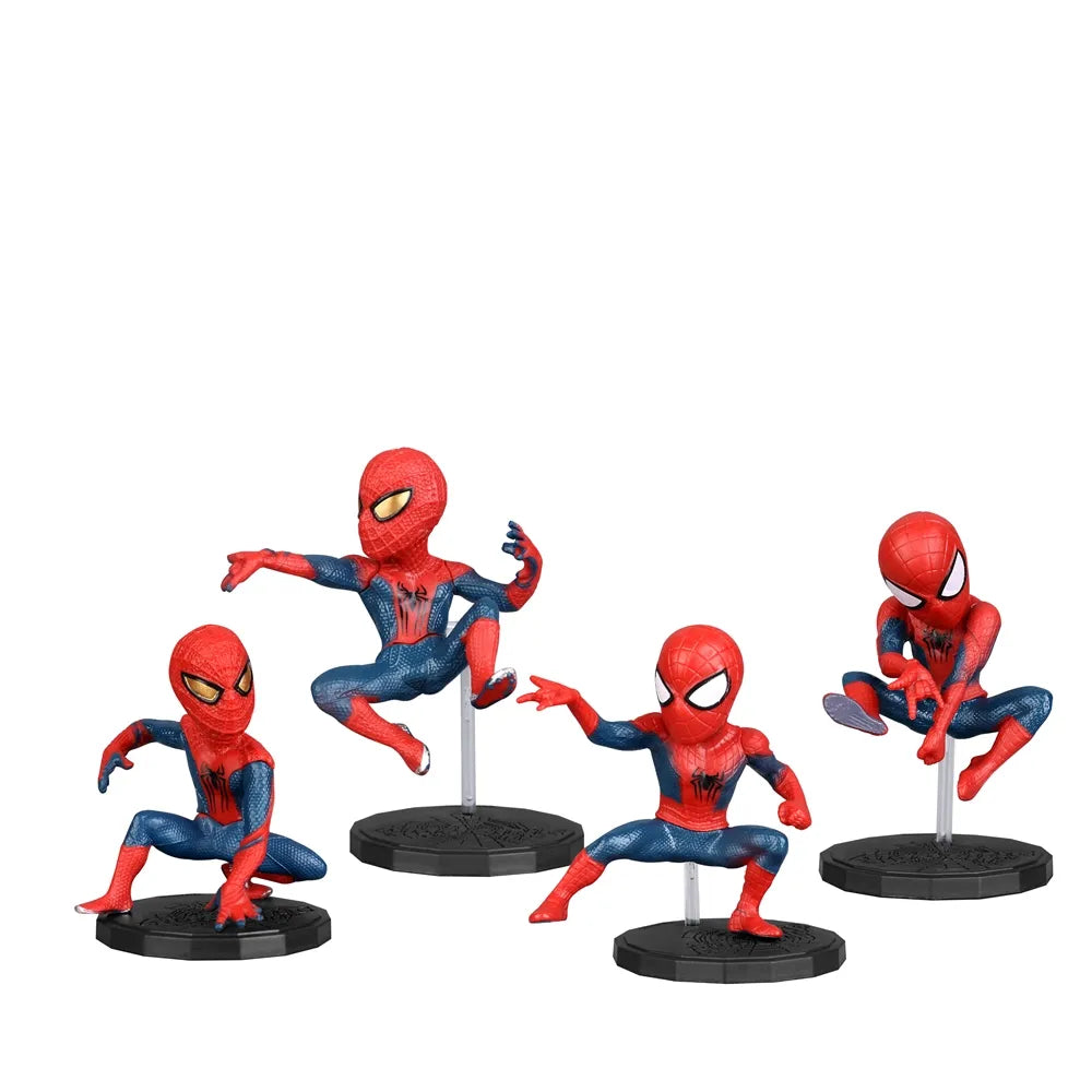 disney-marvel-avengers-spider-man-4pcs-set-6-8cm-action-figure-posture-anime-decoration-collection-figurine-toy-model-children