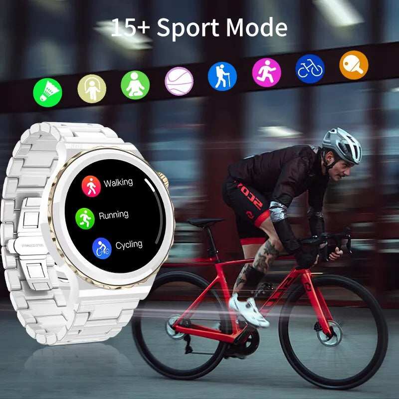LIGE Smart Watch with NFC and AMOLED Display