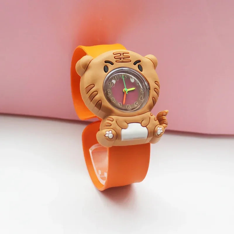 Cartoon Unicorn Kids Watch with Silicone Strap