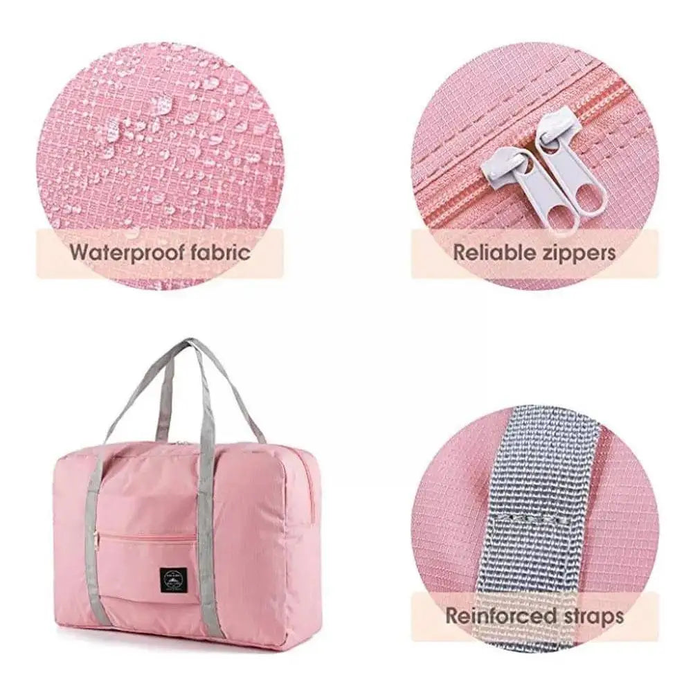 1pcs 5Colors Nylon Foldable Travel Bags Large Capacity WaterProof Bag Travel Luggage Unisex Dropshipping Handbags Bags Men Women