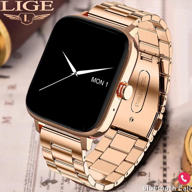 LIGE Women's Call Smartwatch for Android/iOS