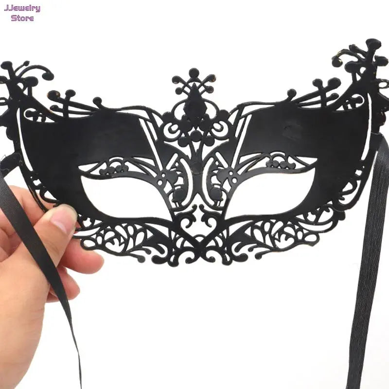 1 Piece Masquerade Tiara Halloween Sexy Eye Mask for Women Men Fancy Dress Carnival Dress Costume Party Supplies
