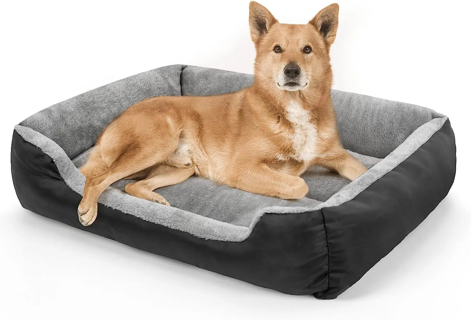 Introducing ATUBAN's large dog beds! Washable and comfortable, these rectangular mattresses provide warmth for medium to large dogs and cats.