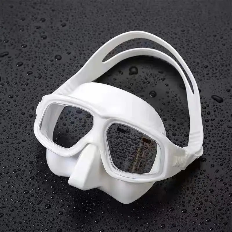 Diving mask Free diving surface mirror high definition anti-fog lens snorkeling mask equipment