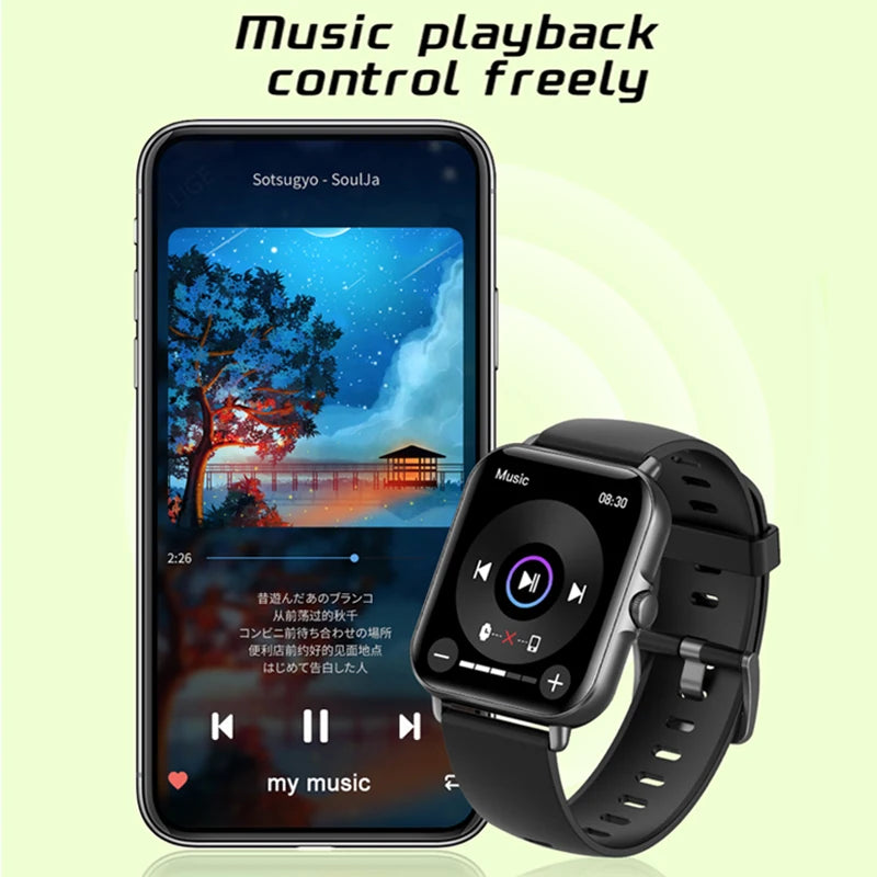 LIGE Bluetooth Smartwatch with Call Answering