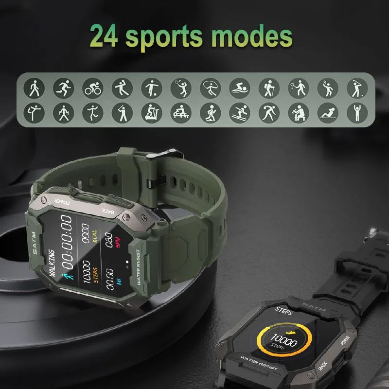 Full Touch 5 ATM Waterproof Smartwatch for Android