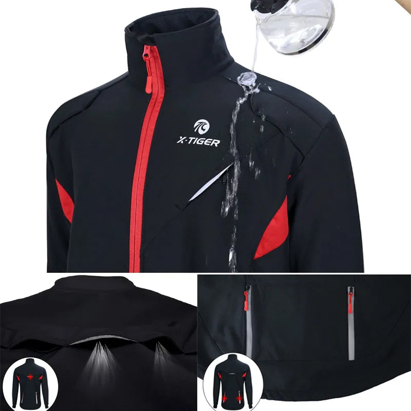 x-tiger-winter-fleece-thermal-cycling-jacket-coat-windproof-bicycle-clothing-autumn-outdoors-sport-cycling-camping-hiking-jacket