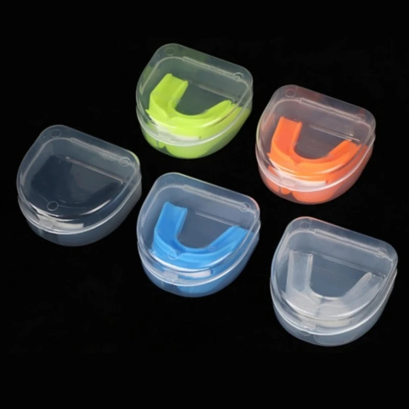 Sport Mouthguards Double-Sided Mouth Protection Teeth Tooth Protector For Football, Wrestling, MMA, Boxing Easy To Use