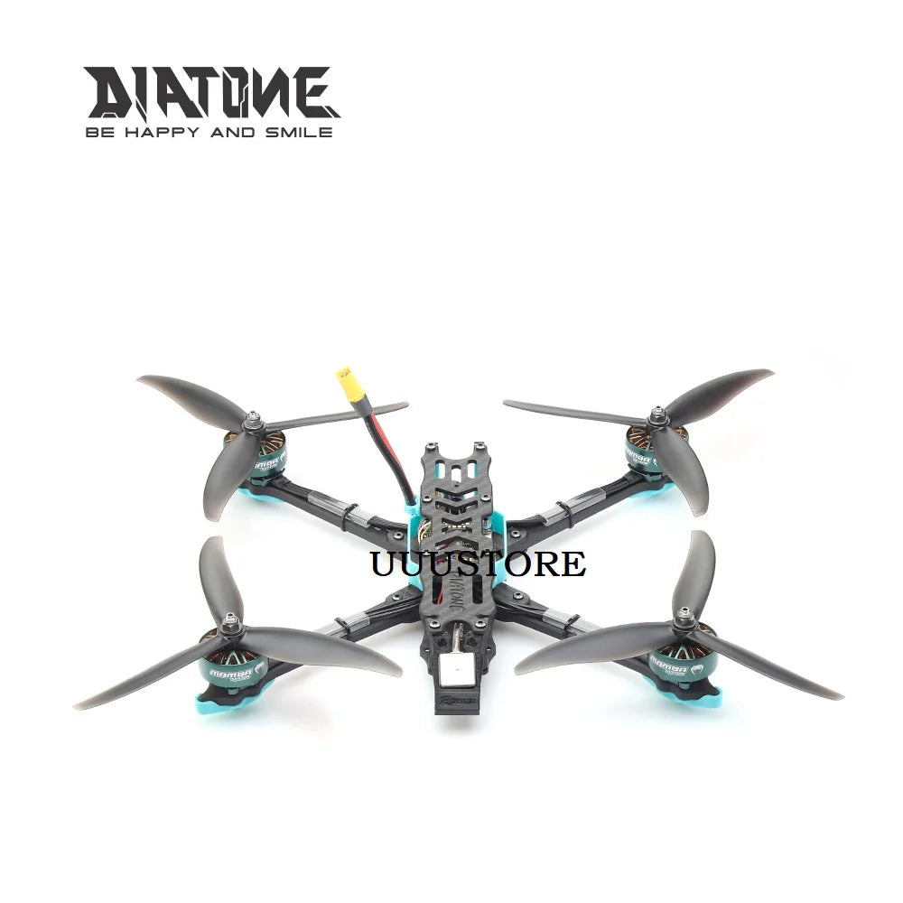 DIATONE Roma F7 6S DJI Power Kit: Mamba F7 FC, ESC, LHCP Antenna, GPS Racing Drone