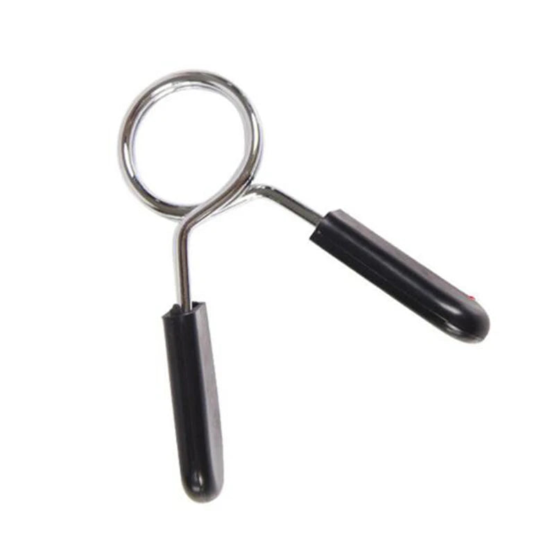 2.4/2.5/2.8/3.0CM Barbell Bar Carabiner Snaps Spring Clips Stainless Steel Circlips Gym Weight Dumbbell Lock Accessories