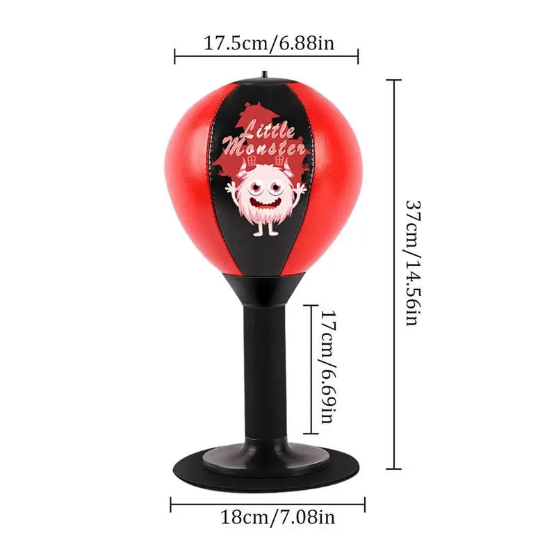 Stand Boxing Punch Ball Speed Punch Desktop Punching Bag Ball Tabletop Reaction Training Equipment For Releasing Emotions Indoor