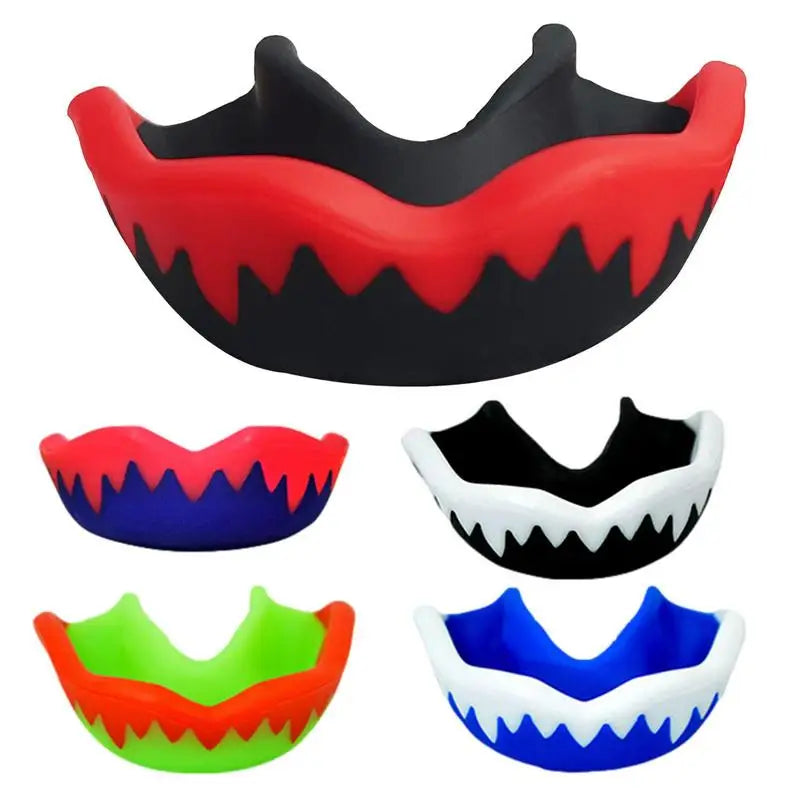 Boxing Mouth Guard Boxing MMA Hockey Double Colored Gum Shield Boxing MMA Hockey Double Colored Gum Shield For Basketball
