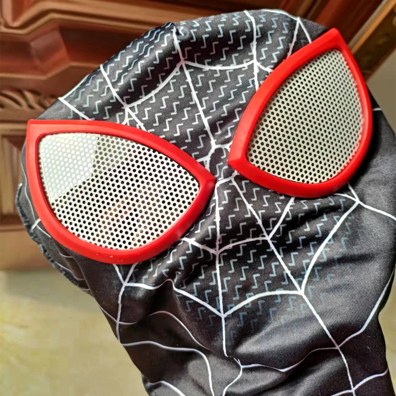 Spiderman Mask Superhero Miles Morales Peter Parker Spider Man Cosplay Masks Spider Helmet Halloween Costume Props for Adults