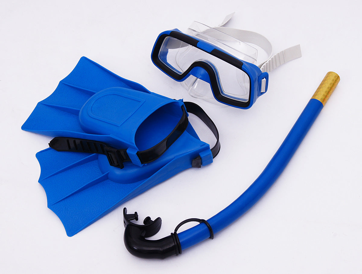 Swimming Diving Goggles With Easy Breath Dry Snorkel Tube Snorkeling Goggles Kid Adult