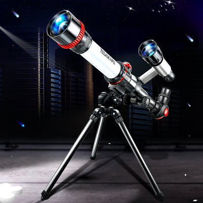 Children's Professional High-definition Telescope Star-viewing Moon Science Toy