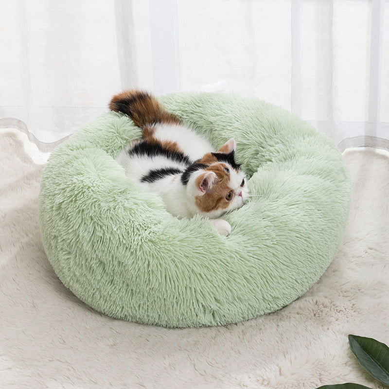Winter Warm Pet Bed for Cats: Cozy Addition to Pet Supplies Collection