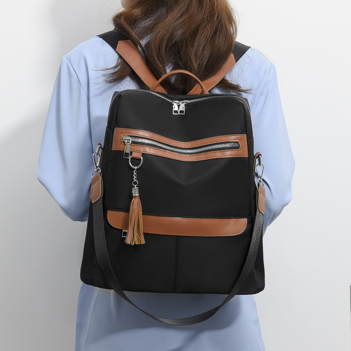 Fashionable Large Capacity Oxford Cloth Wear-resistant Women's Casual Backpack