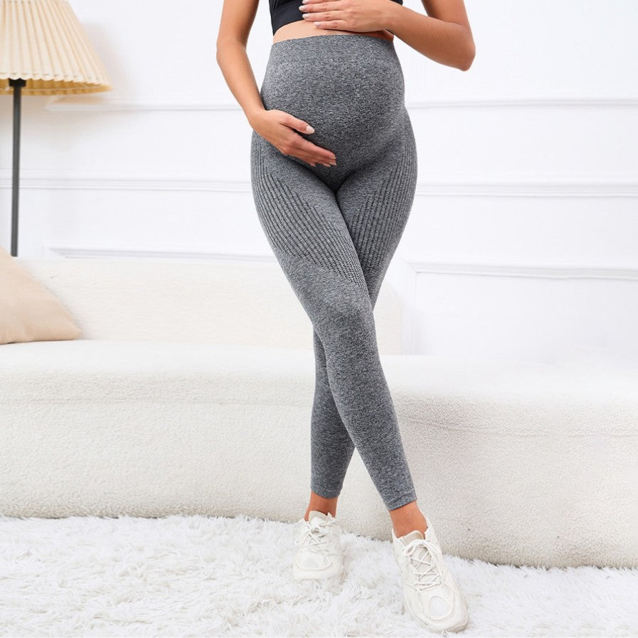Three-dimensional Belly Support High Waist Pregnancy Yoga Pants