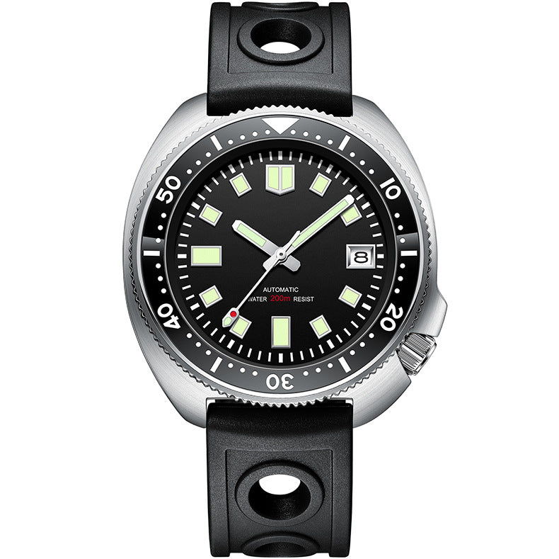 Diving Watch: Steel Men's Mechanical Watch