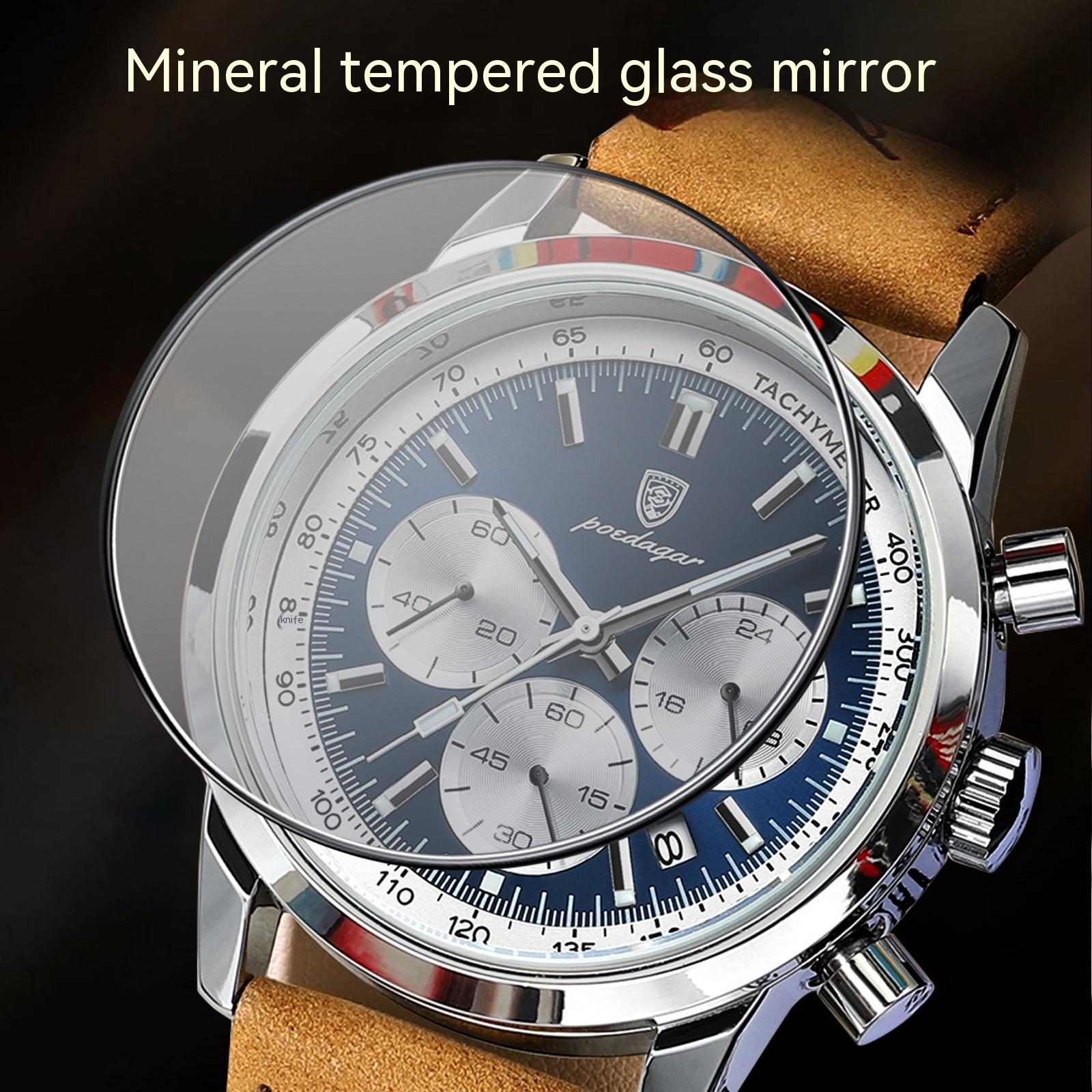 Men's Multifunctional Waterproof Luminous Watch