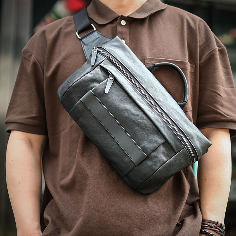 Original High-grade Men's One-shoulder Messenger Bag