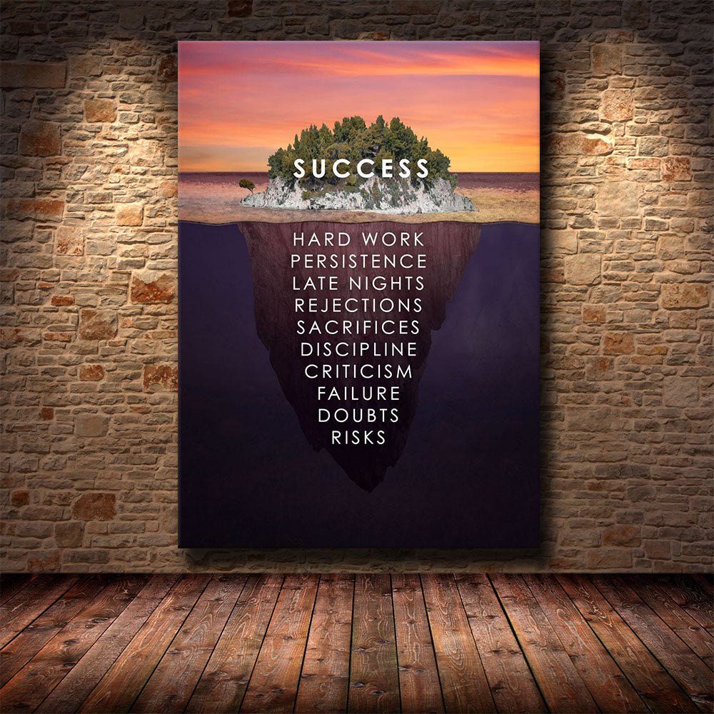 Motivational Quotes Posters And Art Wild Lion Canvas Painting