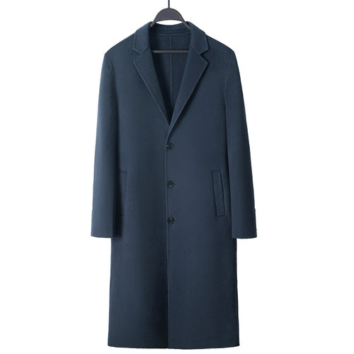 Men's Fashion Thickened Cashmere Coat