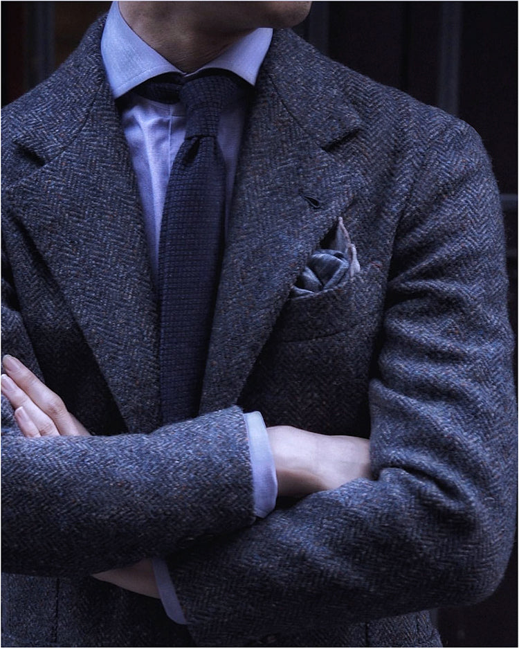 Vintage Wool Tweed Suit Tweed Coat