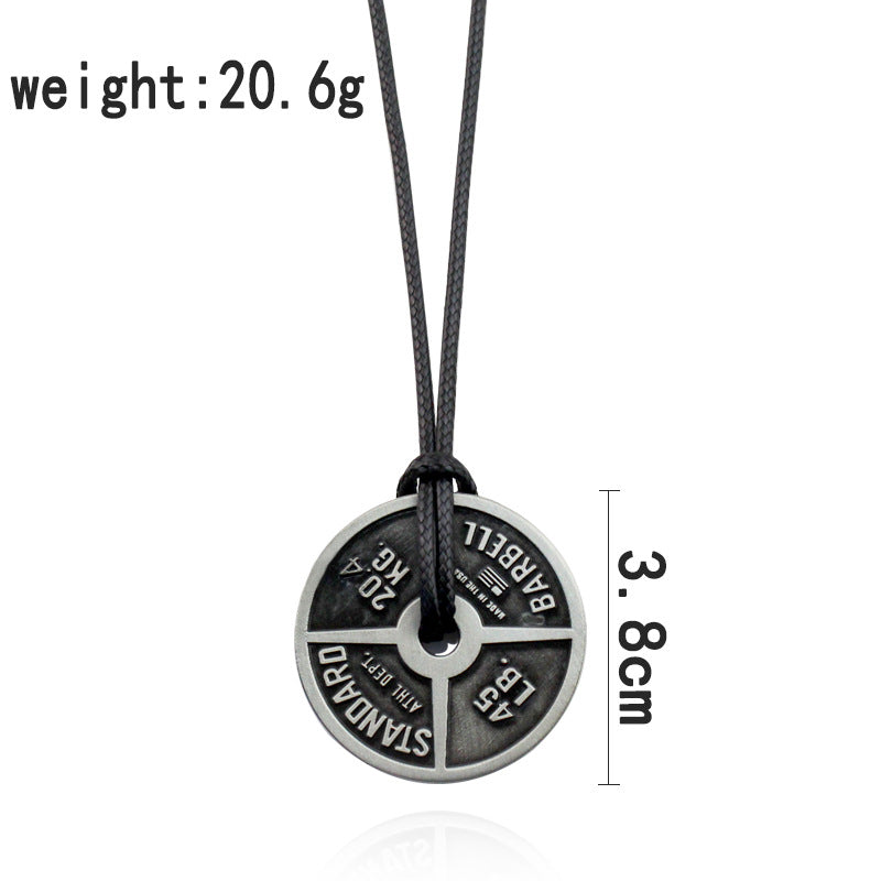 sports-fitness-series-creative-barbell-necklace-inspirational