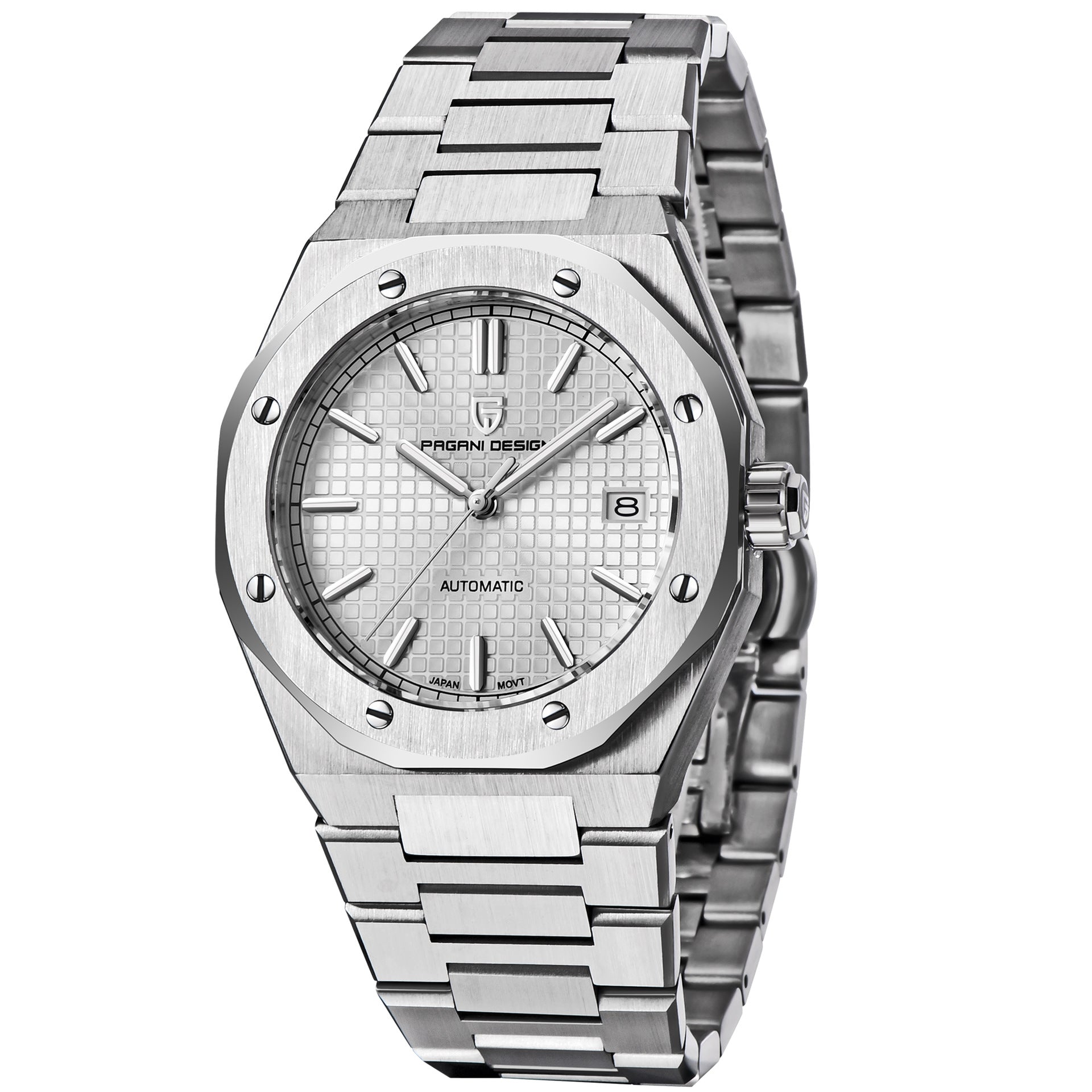 Men's Business Casual Steel Mechanical Watch