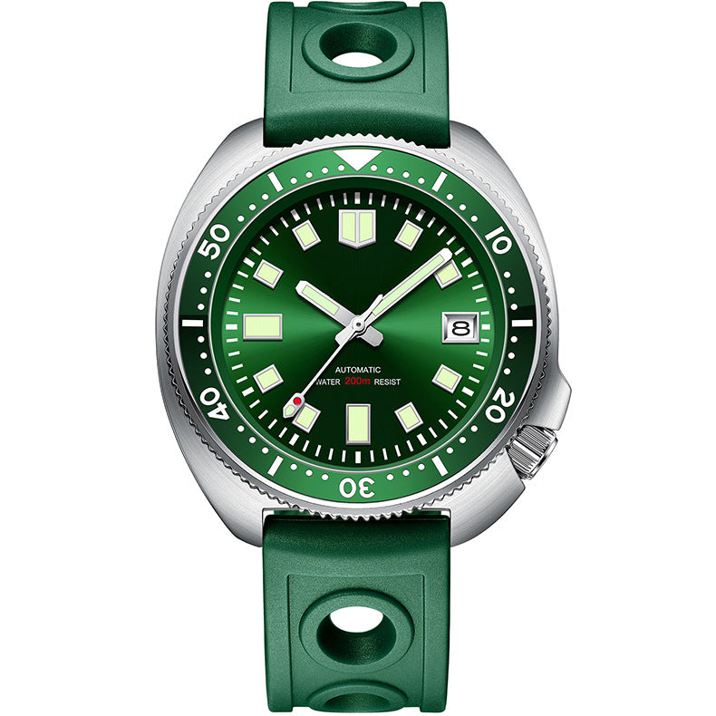 Diving Watch: Steel Men's Mechanical Watch