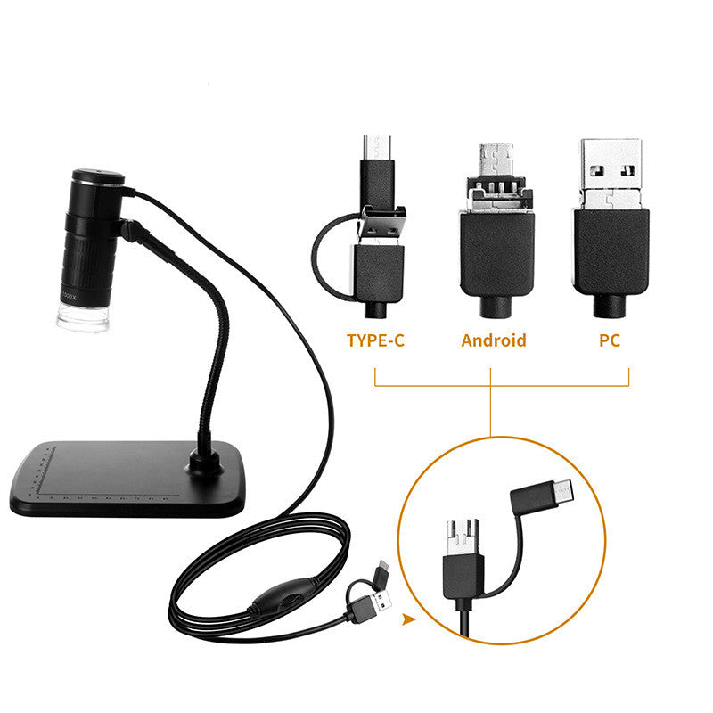 Three-in-one Mobile Phone Digital Children's Microscope