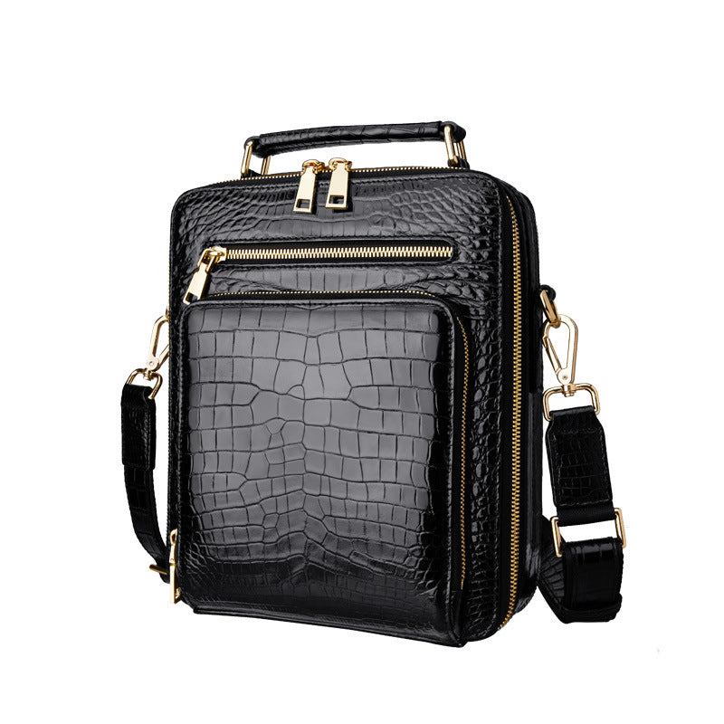 New Fashion Personalized Leather Men's Handbag