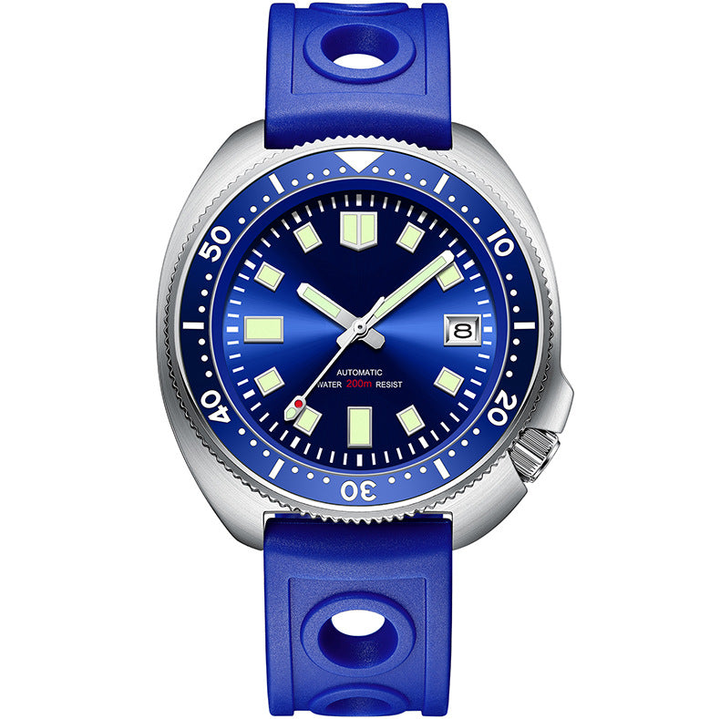 Diving Watch: Steel Men's Mechanical Watch