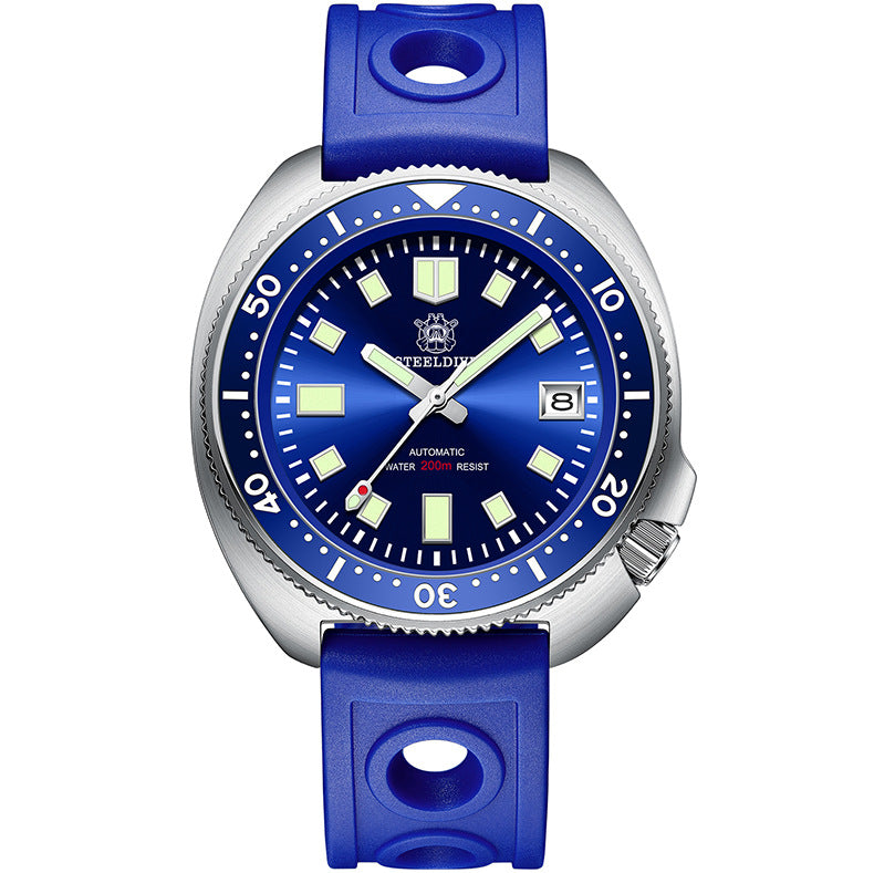 Diving Watch: Steel Men's Mechanical Watch